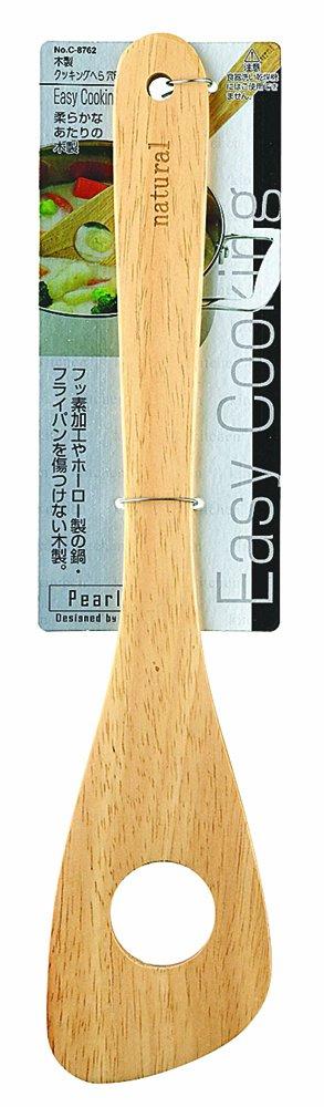 ECJOY!】 パール金属(PEARL METAL) パール金属 Easy Cooking 木製 クッキング へら 穴明 C-8762【特価￥632】