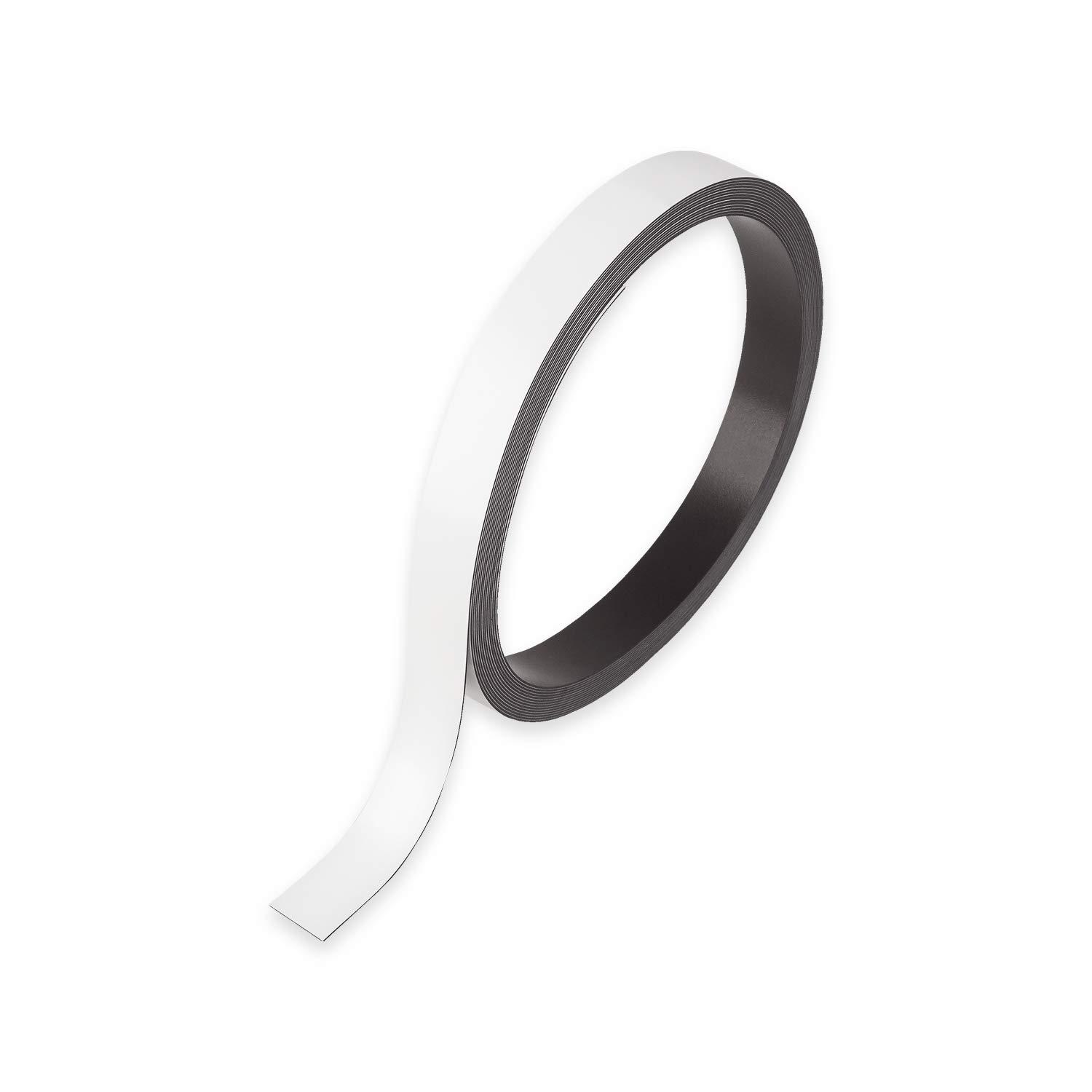 ECJOY!】 マグエックス マグネットラベル ロールタイプ S 0.6mm×15mm×5m MNAME-S-5M【特価￥836】