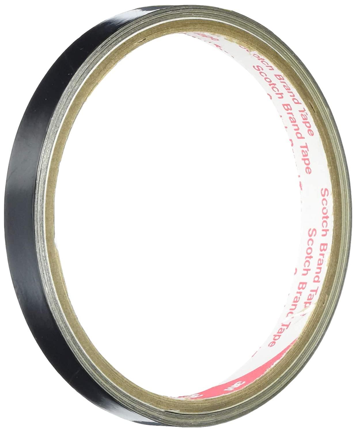  3M 絶縁機能付き黒色導電アルミ箔テープ No.AL-37BLK 10mm幅x3m