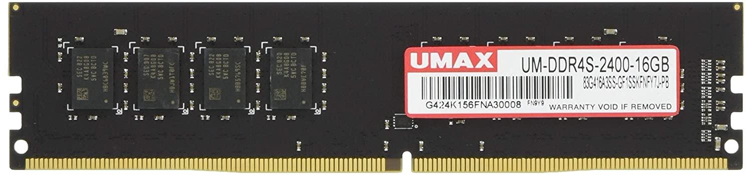 fXNgbvpDDR4 Long-DIMM 16GB ~1 q[gVN (^:UM-DDR4S-2400-16GB) UMAX