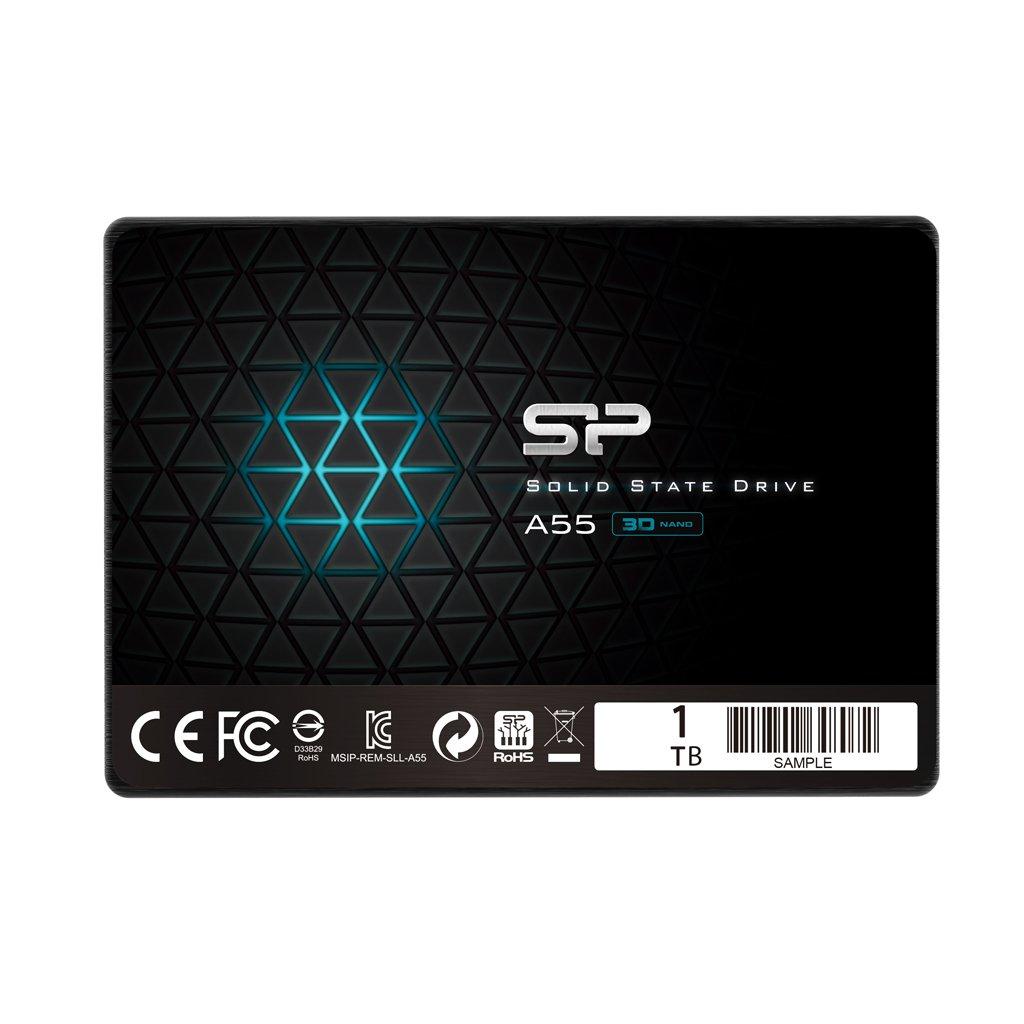 VRp[ SSD 1TB 3D NAND̗p SATA3 6Gb/s 2.5C` 7mm PS4mF 3Nۏ A55V[Y SP001TBSS3A55S25