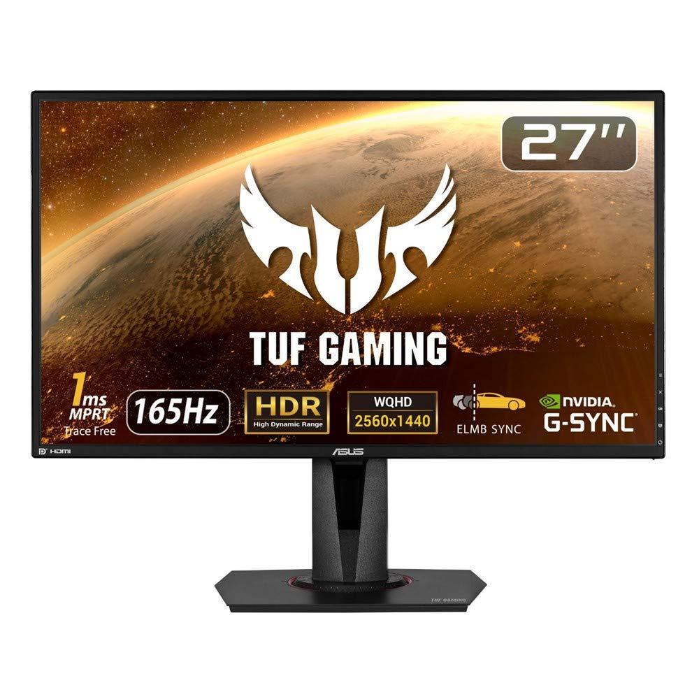 ASUS TUF Gaming Q[~Oj^[ VG27AQ 27C` WQHD HDR IPS 165Hz 1ms HDMI~2 |[gDP G-SYNC Compatible ELMB ASUS GCX[X