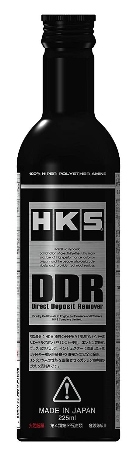 HKS エッチケーエス DDR (225ml 12本セット) ガソリン 燃料 添加剤 カーボン除去クリーナー (52006-AK003-12S