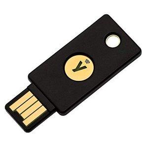 Yubico ZLeBL[ YubiKey 5 NFC OC/U2F/FIDO2/USB-A |[g/2iKF/ϋv/ϏՌ/h rR(Yubico)