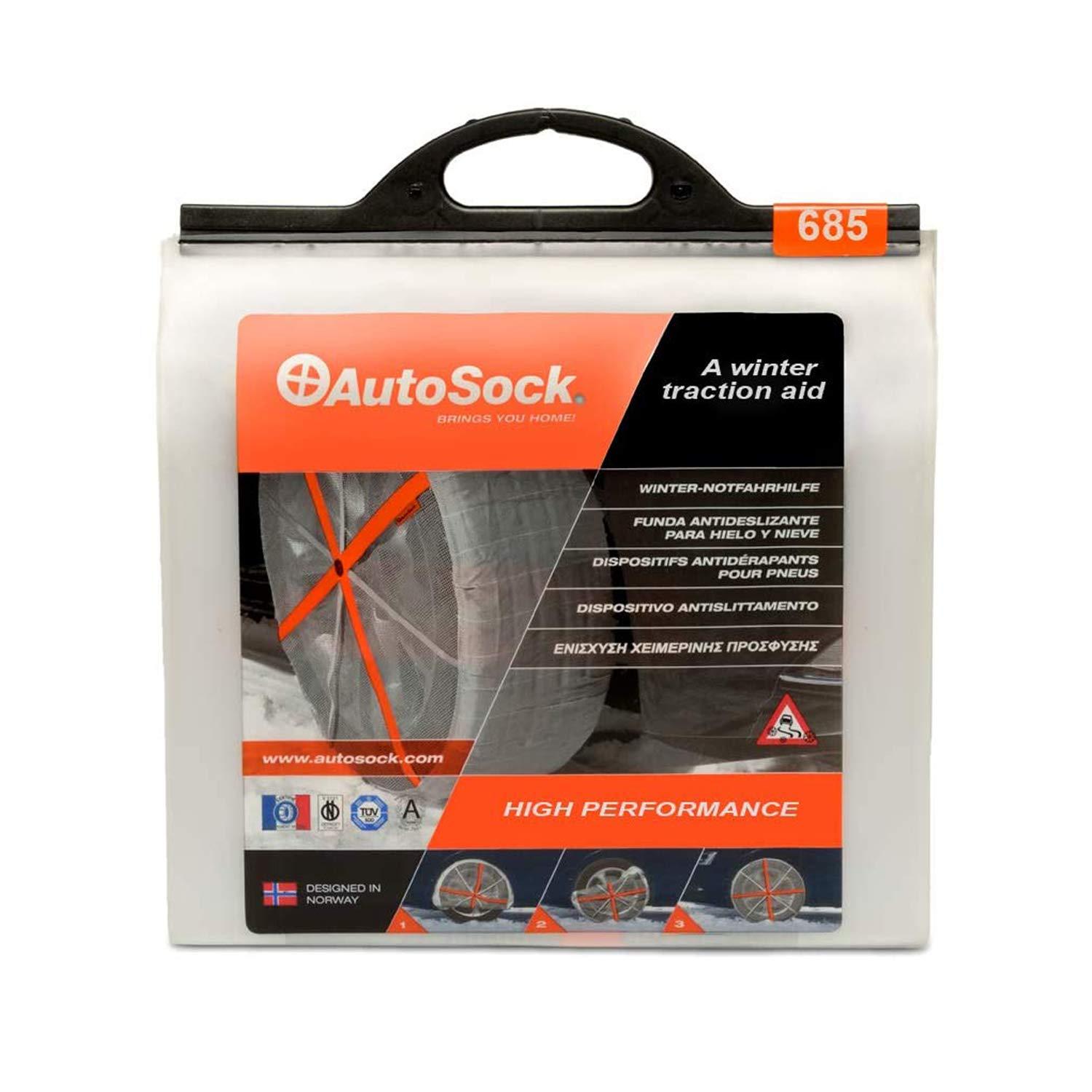 AutoSock(オートソック) 「布製タイヤすべり止め」 チェーン規制適合 オートソックハイパフォーマンス 正規品 ASK685