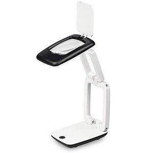 Kenko スタンドルーペ LEDライト付拡大鏡 倍率2.5倍 折りたたみ式 コンパクト KTL-403