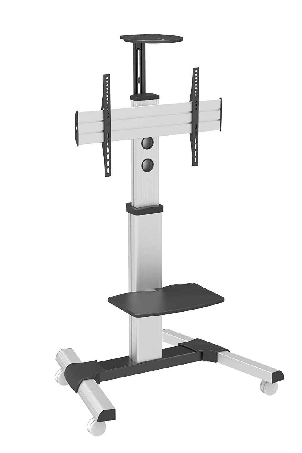 32-75インチ対応大型テレビスタンド 高さ調整 角度調整 回転機能 キャスター付き移動式 JN-3275-90JRF JAPANNEXT ジャパンネクスト