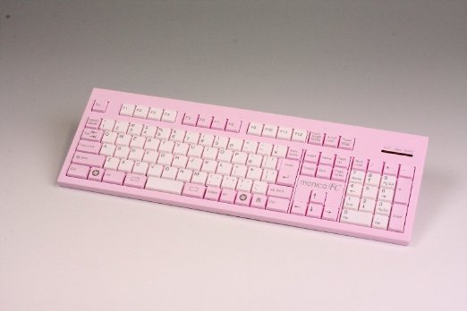 富士通 - FUJITSU ピンクキーボード monicaFC ECJOY!】 富士通コンポーネント コンパクトカラーキーボード