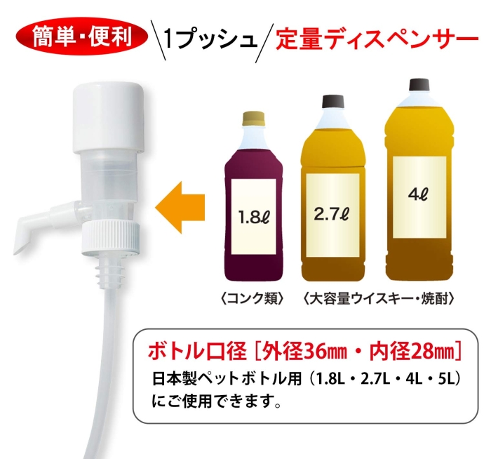 ECJOY!】 サントリー PWV0401 ワンプッシュ定量ディスペンサー ECJOY!】 サントリー PWV0401 ワンプッシュ定量ディスペンサー