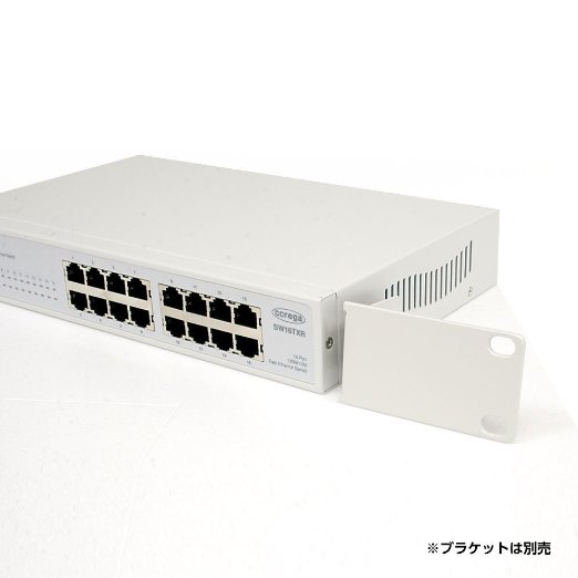 ECJOY!】 COREGA CG-SW16TXR 16ポート電源内蔵型スイッチングHUB ECJOY!】 COREGA CG-SW16TXR 16ポート電源内蔵型スイッチングHUB