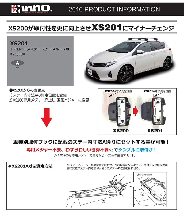 ECJOY!】 CARMATE カーメイト ルーフキャリア inno エアロベース