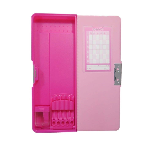ECJOY!】 クツワ メゾピアノ筆箱 2ドア 削り付き ピンク 379MZPK