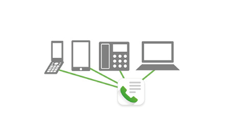 固定電話への伝言も聞ける